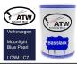 Preview: Volkswagen, Moonlight Blue Pearl, LC5M / C7: 500ml Lackdose, von ATW Autoteile West.